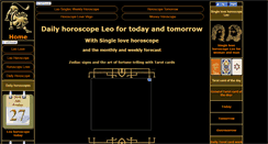 Desktop Screenshot of leo-horoscopes.com